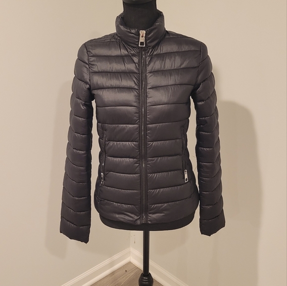 Mango Winter Coat Black Size Small/2 - Picture 7 of 11